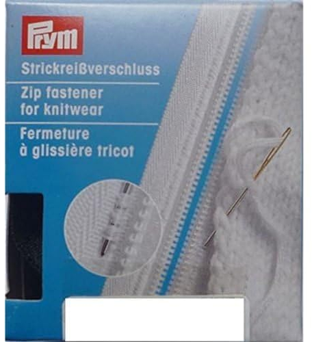 Prym 478.960-009 Divisible Zipper, Wolle, White, One Size