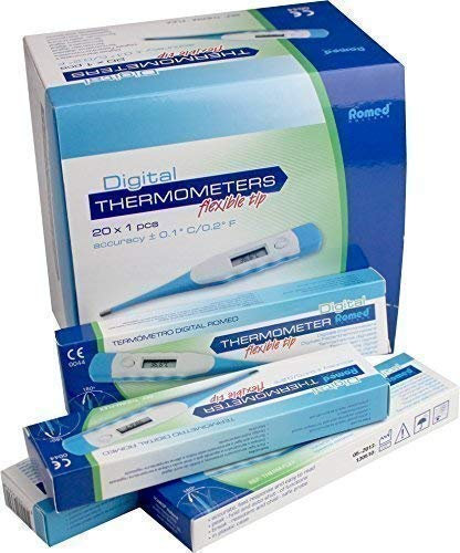 Fieberthermometer Digital Thermometer Typ: Flexible Spitze 20 Stück