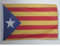 AZ FLAG Bandera de CATALUÑA ESTELADA BLAVA 90x60cm Uso Exterior - Bandera CATALANA INDEPENDENTISTA – Catalunya 60 x 90 cm Anillos