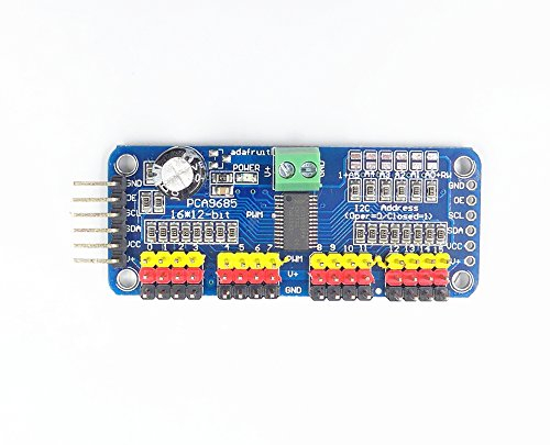 JZK PCA9685 16 Kanal 12 Bit PWM Servomotor Treiber IIC Modul für Arduino Roboter