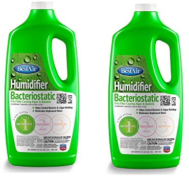 BestAir 3BT, Original BT Humidifier Bacteriostatic Water Treatment, 32 oz (2 Pack)