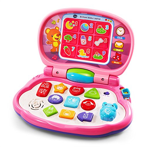 VTech Brilliant Baby Laptop, rosa