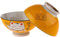 lachineuse 2672 Soup Bowls, Porcelain, Yellow