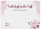 DeinWeddingshop Ballonflugkarten zur Hochzeit 50 Stück, extra leichte Postkarten für langen Flug, Platz für Glückwünsche (Boho Love)