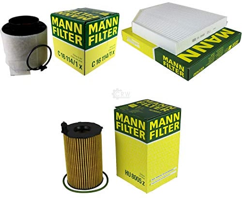 MANN-FILTER Inspektions Set Inspektionspaket Luftfilter Ölfilter Innenraumfilter