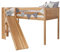 TiCAA Podestbett Ekki Country Buche Natur