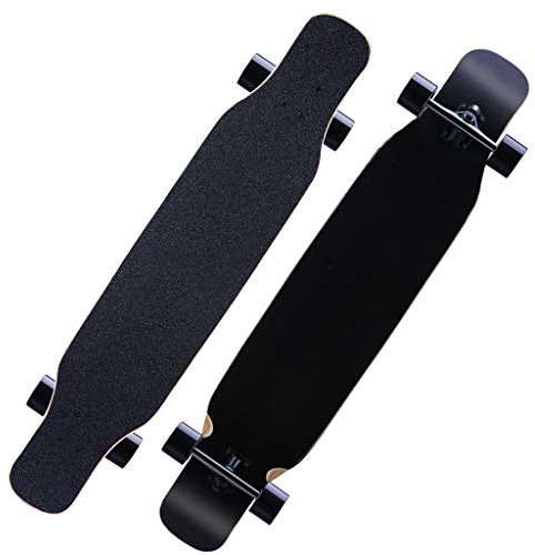 TXTC Professionelle Longboard Komplett Skateboards for Anfänger Standard-Skateboard Cruiser Mit 8 Schicht Ahornholz for Jungen, Mädchen, Kinder Jugendliche Erwachsene (Color : 108cm-B)