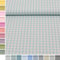 MAGAM-Stoffe Mona Vichy-Karo groß Baumwollstoff Oeko-Tex Meterware 50cm (11. Mint-Türkis)