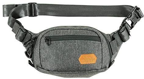 Dendrite-Small Waist Pack (Shadow Gray)