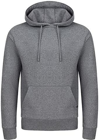 riverso Hoodie Herren RIVTheo Regular Fit Kapuzenpullover Pullover, Größe:XL, Farbe:Grey Melange Standard 2 (23300)