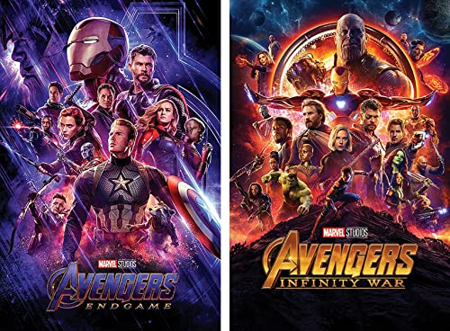 Close Up Avengers Poster 2er-Set Infinity War & Endgame (61cm x 91,5cm)