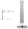 My garden Senso Ombrellone a Braccio Retrattile, Ecr & ugrave;, 3 x 4 Metri & Fodera protettiva Schneider per ombrellone a braccio laterale, grigio argento, fino a 400 cm & Oslash; & amp; 300x300 cm