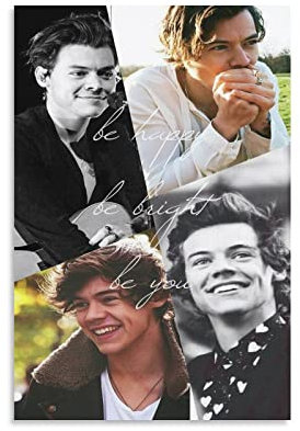 Harry Edward Styles Team 1D berühmter Sänger 3 Poster Wandkunst Gemälde Leinwanddrucke Dekor Poster Kunstwerke 20 x 30 cm