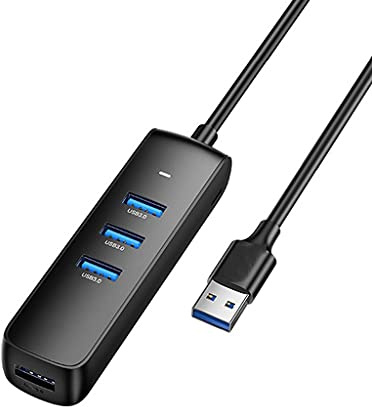 USB HUB 3.0 Mini 4 Port USB 3.0 Splitter Micro USB Hub Adapter Vier-in-1-Dockingstation Laptop