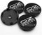 QQLADY 4 Stück Nabendeckel Radnabendeckel für OZ Racing 60mm, Nabenkappen mit Logo Radnabenkappen, Wasserdicht Staubdicht Anti Rost Felgendeckel, Auto Accessoires,E