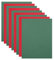 Baisunt 20 Blatt roter und dunkelgrüner Karton, Weihnachtsmotiv, dickes blanko, Bastelpapier für DIY-Kunstprojekte, Scrapbooking, Karten und Einladungen (21,6 x 27,9 cm)