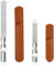 2pcs Stainless Steel Nail Files, Double Sided Metal Nail Files Reusable Manicure Filer for Natural Nails Manicure Tools for Men Women Home Salon Travel
