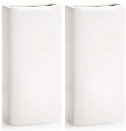 Humidificador Para Radiador Cerámico Con Colgante En Hierro/Evaporador De Agua Para Radiador/Juego de Humidificadores de Cerámica Color Blanco 22cm x 9cm x 8cm (2Uds/Blanco)