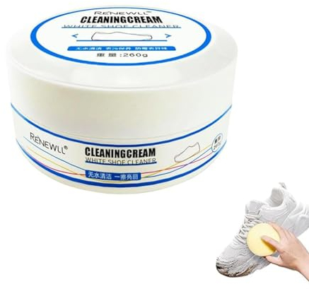 Crep Cleaner,White Shoe Cleaner Cleaning Cream, Schuhe Reinigungscreme Weiße Schuhputzcreme,Schuhreinigungs Creme,Sneaker-Flecken-Reinigungscreme,Schuhe Reinigungscreme