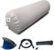LTCANOPY Heavy Duty Inflatable Boat Fender, 27x45 Boat Bumper for Docking, Yachts, Sailing Docks, PVC Gray Fender for Boat Comes with Double Braided Nylon Dock Line, Foot Pump