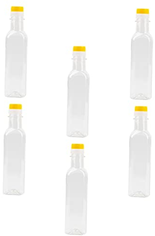 ABOOFAN 6pcs Kitchen Oil Bottles Dispenser Olive Oil Bottle Holder Safe Pet Material