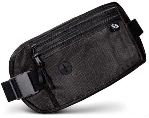 TAN.TOMI Bauchtasche Herren, Gürteltasche Brusttasche Herren, Draussen Sport Hüfttasche Herren, Bauchtasche Wasserdicht Crossbody Bag Umhängetasche Herren für Camping,Laufen,Wandern,Fitness,Radfahren