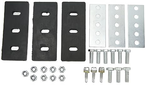 BOROCO Schneefräsen-Laufrad-Kit-Modifikation 3/8 Zoll HD 3-Blatt-Universal-Modifikation für 2-Stufen-Maschine