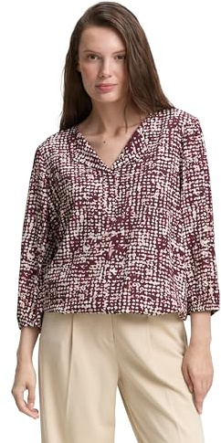 Tom Tailor Damen 1047574 Bluse aus Viskose (1er Pack)