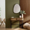 ATMOSPHERA CREATEUR D'INTERIEUR Lot de 4 Panneaux décoratif accoustique tasseaux bois Colva 120x30 cm - (Soit 120x120cm) - Effet chêne clair