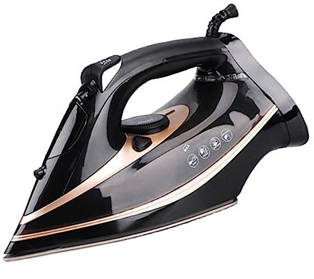 Bügeleisen, 2200W Dampfbügeleisen mit Kabel Bügeleisen Powersteam Ultra Keramik-Bügelsohle, Selbstreinigungs- & Sprühwasserfunktion, Tropfstopp, Dampfbügeleisen Automatische Abschaltung