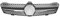 Haubengrill Für CLS Für Klasse W219 CLS350 CLS500 2005-2008 Auto Frontstoßstangengrill Chrom Black Diamonds Style Vorne Haube Kühlergrill(A-Chrome Black)