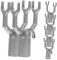 ibasenice Support d'arbre en Aluminium Lot de 6 pour Branches de Plantes Tuteurs Métalliques Résistants Faciles à Installer pour Arbres Fruitiers et