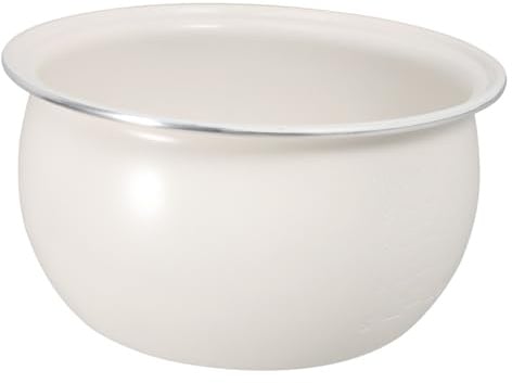 NUOBESTY Olla Arrocera Interior Revestimiento Antiadherente Acero Inoxidable para Cocción Versátil y Fácil Limpieza Accesorio de Repuesto para Cocina Eléctrica Doméstica y Oficina