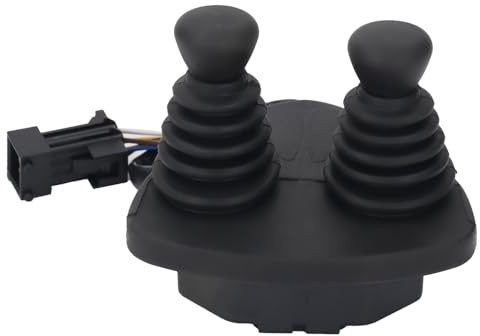 ciciglow Doppelgriff-Joystick-Ersatz für Linde 335 336, Gabelstapler-Traktorlader 7919040052 Griffsteuerung, Joystick-Griffe aus Aluminiumlegierung