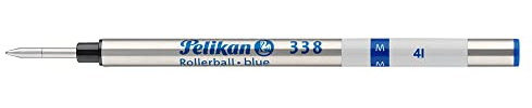 Pelikan 338 M 10 Großraumminen für Tintenroller blau