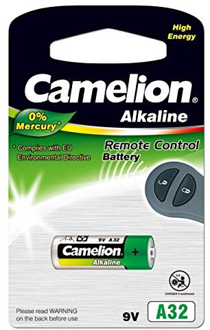 Camelion LR32A 1er Blister, Alkaline, 9,0V