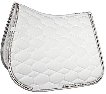 HKM Sattelunterlagen-9125 weiß One Size