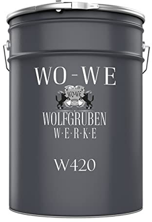 WO-WE Holzfarbe Holzlack Wetterschutzfarbe Außen & Innen - Himmelblau ähnl. RAL 5015-10L