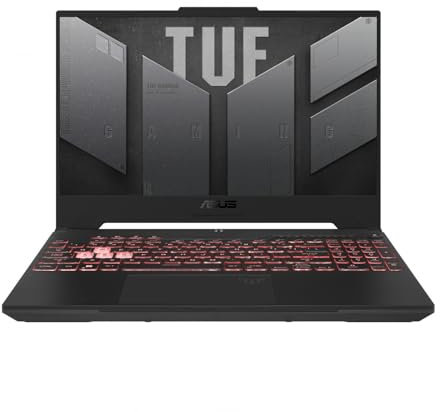 ASUS TUF Gaming A15 FA507NU Ordinateur Portable 39,6 cm (15.6) Full HD AMD Ryzen? 5 7535HS 16 Go DDR5-SDRAM 512 Go SSD NVIDIA GeForce RTX 4050 Wi-FI 6 (802.11ax) Gris