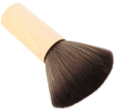 Pratica spazzola per spolverino da barbiere, spolverino per spazzola da barbiere, professionale per l'acconciatura dei capelli