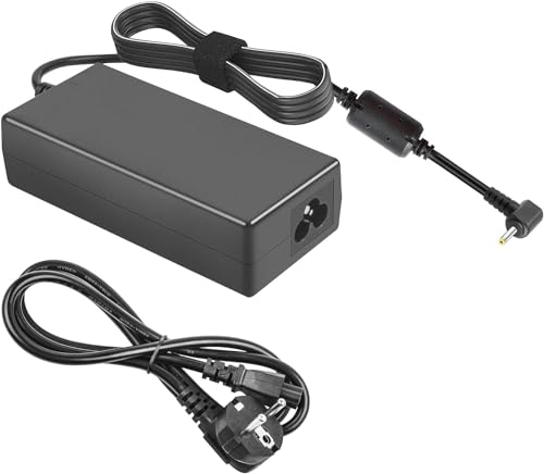 ARyee 19V 2,1A 40W Caricabatterie per Laptop per Asus Eee PC 1015PED 1015PEM 1015PN 1015PW 1015PX 1015PXD 1015T 1001PX 1001PXD 1104 1104HA 1106 1106HA 1201 1201HA 1201PN (2,5 * 0,7mm)