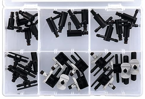 Connect 34080 Assorted Popular Common Rail Connectors 30pc - Suitable for Bosch
