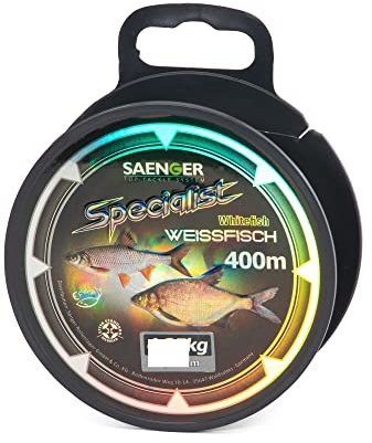 Specialist WEISSFISCH 0,15mm / 400m monofile Angelschnur von Sänger