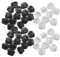 100 pz Fermacorda a Molla Foro Doppio 23 mm Foro 5 x 5 mm, per Cordini da 4 mm Fermacorda Scorrevole in Plastica, Ricambi Chiusura Zaini, Morsetti per Cavo, Abbigliamento, Scarpe, Fibbie