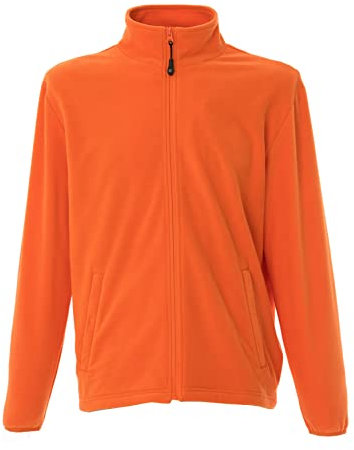 Niscioma Felpa Zip Intera Uomo - Maglia Tuta Felpata Invernale Maglie Senza Cappuccio Tinta Unita, Felpe da Lavoro Micropile antipilling 100% polyestere con Tasche Polsini Elasticizzati, Modello Cop