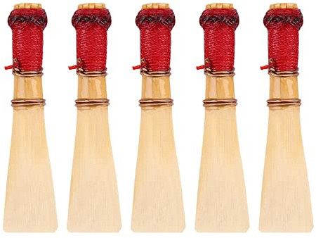 Fagottrohrblätter für Fagott, mittelweich, 11 x 7 x 2, 5 Stück, neues Fagott-Rohrblatt, mittelgroßes Instrumentenzubehör