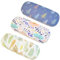 K KAREZOG 3 Stücke Brillenetui Hardcase, Glasses Case aus PU-Leder für Damen, Frauen, Mädchen, Kinder - Sonnenbrillen Etui