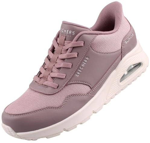 Skechers Uno Banksia - Tenis para Mujer, Purple, 39.5 EU