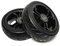 2 Stück 5-Zoll-Vollgummi-Rad-Ersatz, 5×2 Ersatzrollen für Rollator Rollstühle Roller, ABS-Kunststoffnabe mit 8mm-Metall-Lager