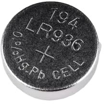 Batteria a bottone 1,5 V AG9 LR936, confezione da 4 pezzi, ideale per dispositivi elettronici, orologi e piccoli giocattoli.